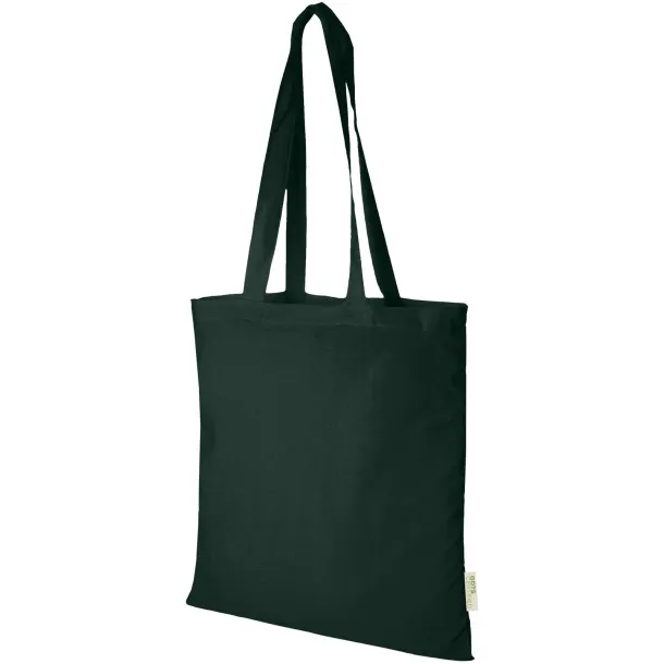 Orissa 140 g/m² GOTS organic cotton tote bag Moss green