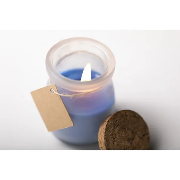  Scented candle blue