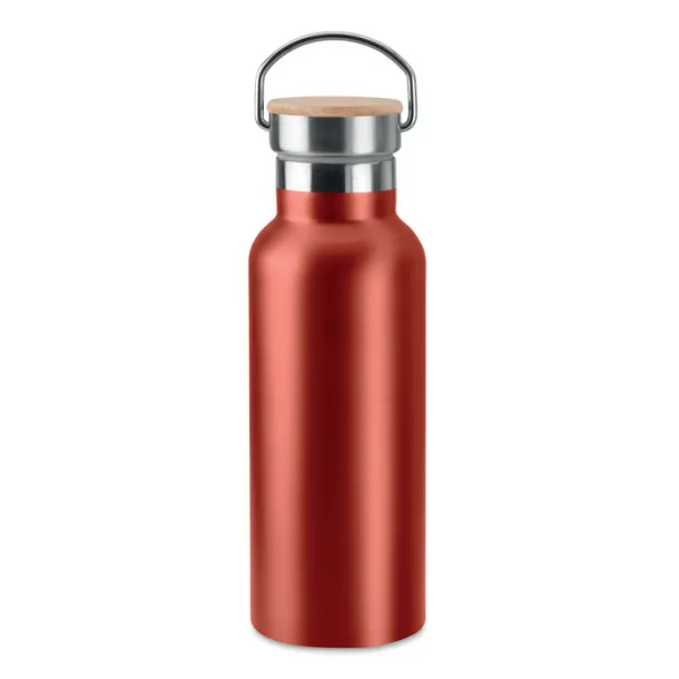 HELSINKI Double wall flask 500 ml Red