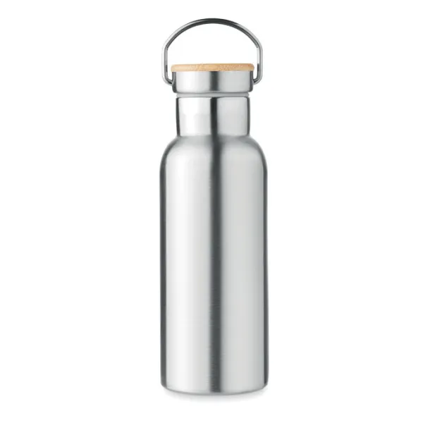 HELSINKI Double wall flask 500 ml Matt Silver