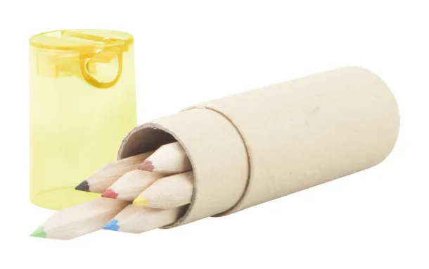 Gallery 6 pencil set Yellow Natural