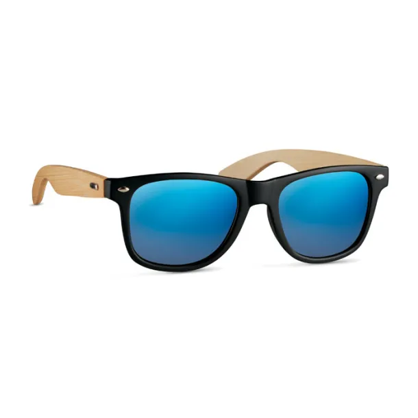 CALIFORNIA TOUCH Sunglasses with bamboo arms Blue