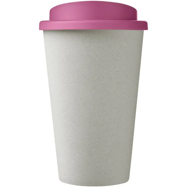 Americano Eco 350 ml recycled tumbler - Unbranded White Transparent pink