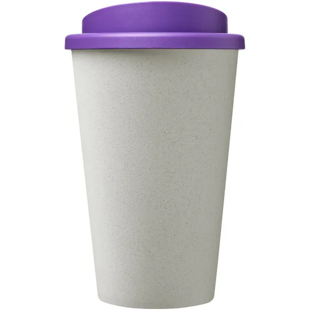 Americano Eco 350 ml recycled tumbler - Unbranded White Purple