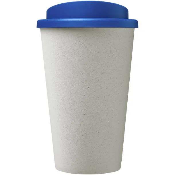 Americano Eco 350 ml recycled tumbler - Unbranded White Mid blue