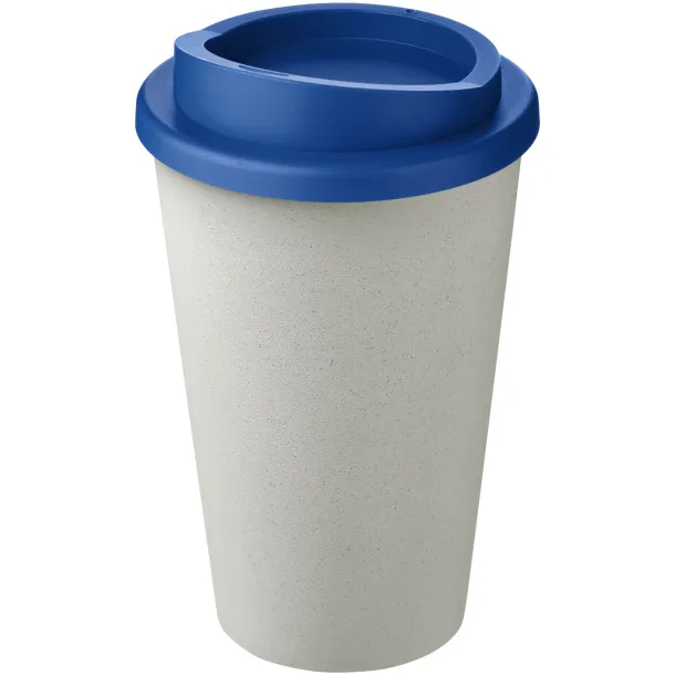 Americano Eco 350 ml recycled tumbler - Unbranded White Mid blue