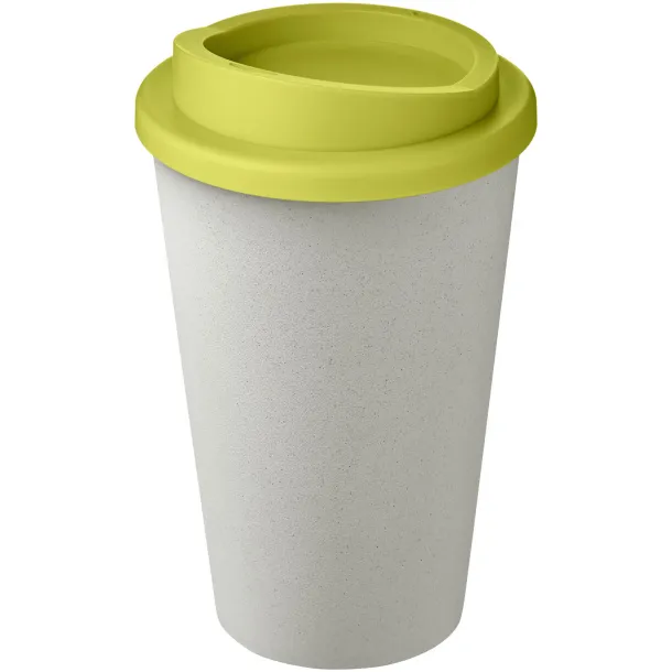 Americano Eco 350 ml recycled tumbler - Unbranded White Lime