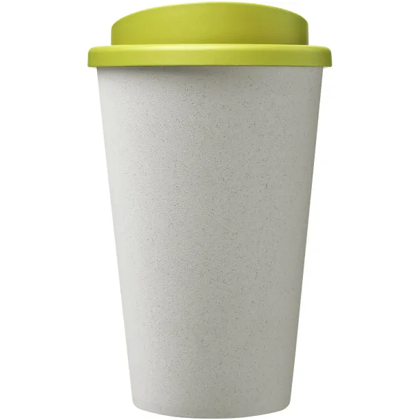 Americano Eco 350 ml recycled tumbler - Unbranded White Lime