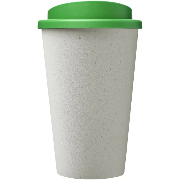 Americano Eco 350 ml recycled tumbler - Unbranded White Green