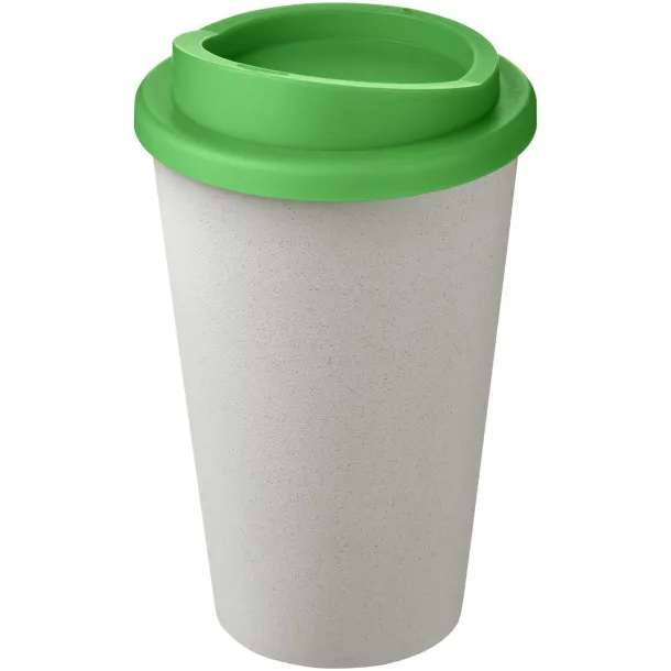 Americano Eco 350 ml recycled tumbler - Unbranded White Green