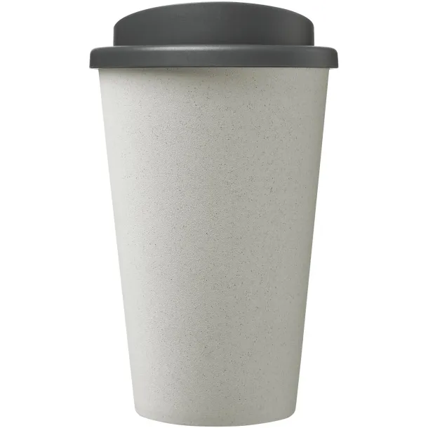 Americano Eco 350 ml recycled tumbler - Unbranded White Grey