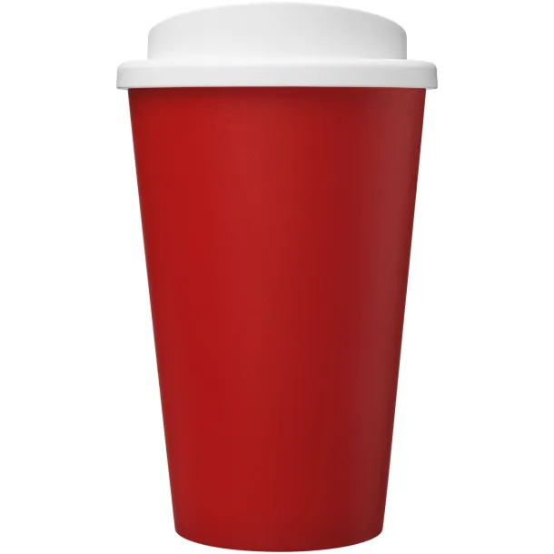 Americano Eco 350 ml recycled tumbler Red White