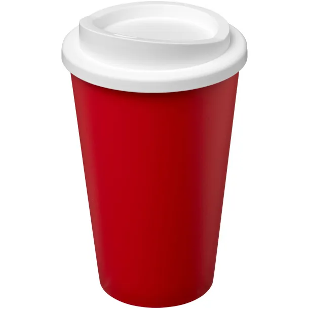 Americano Eco 350 ml recycled tumbler Red White