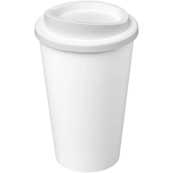 Americano Eco 350 ml recycled tumbler - Unbranded White