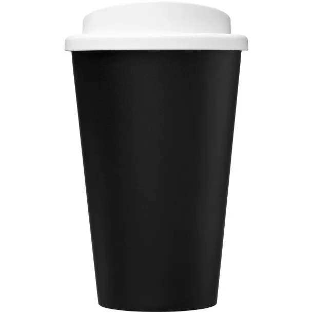 Americano Eco 350 ml recycled tumbler Solid black White