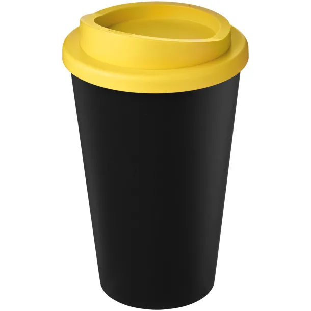 Americano Eco 350 ml recycled tumbler Solid black Yellow