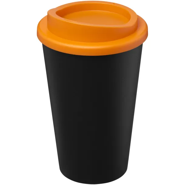 Americano Eco 350 ml recycled tumbler Solid black Orange