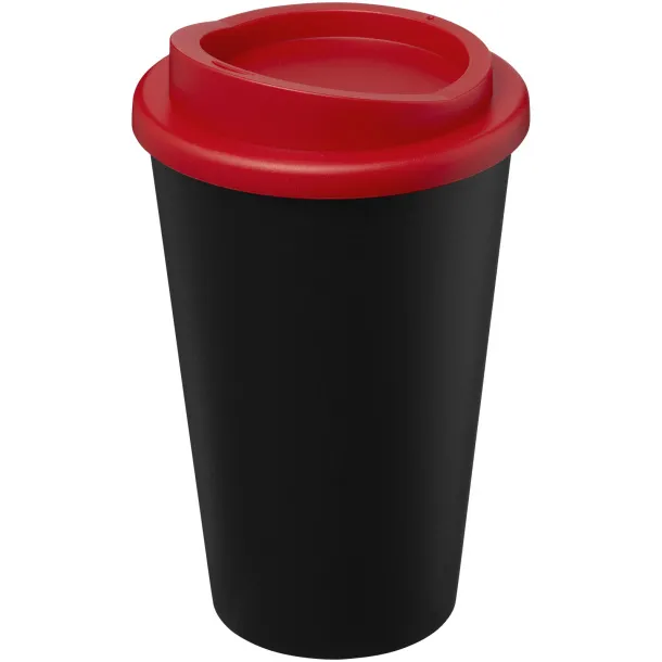 Americano Eco 350 ml recycled tumbler Solid black Red