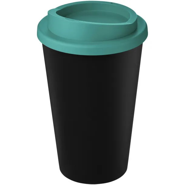 Americano Eco 350 ml recycled tumbler Solid black Aqua blue