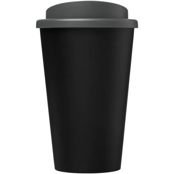 Americano Eco termo šalica od recikliranog materijala, 350 ml Crna Siva