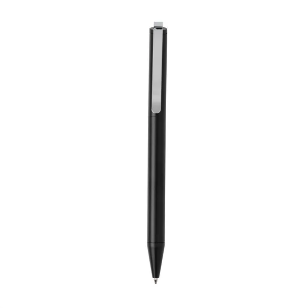  Xavi RCS certified recycled aluminum pen - XD Collection Black 