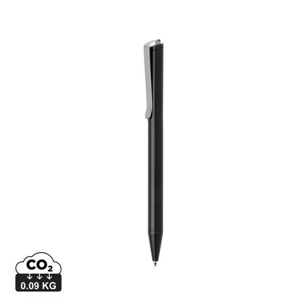  Xavi RCS certified recycled aluminum pen - XD Collection Black 