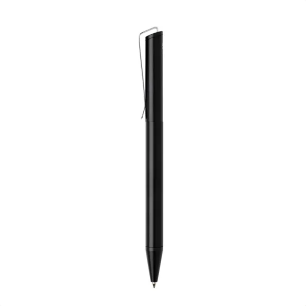  Xavi RCS certified recycled aluminum pen - XD Collection Black 