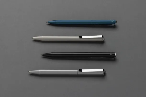  Xavi RCS certified recycled aluminum pen - XD Collection Black 