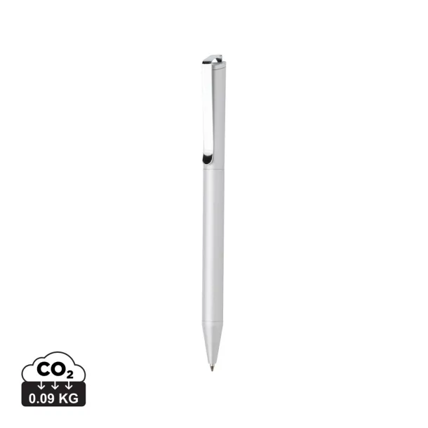  Xavi RCS certified recycled aluminum pen - XD Collection Silver 