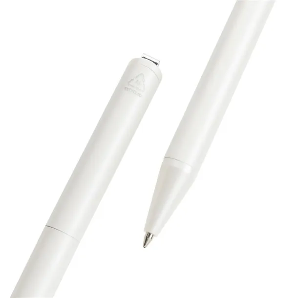  Xavi RCS certified recycled aluminum pen - XD Collection White 