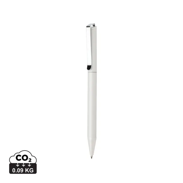  Xavi RCS certified recycled aluminum pen - XD Collection White 