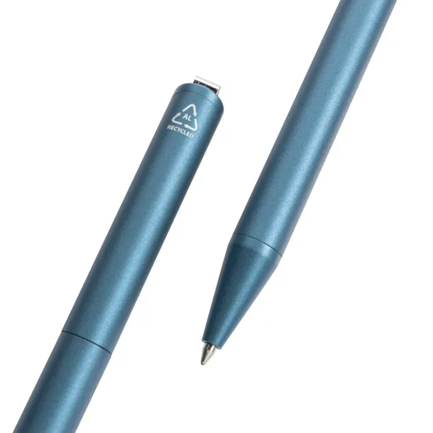  Xavi RCS certified recycled aluminum pen - XD Collection blue 