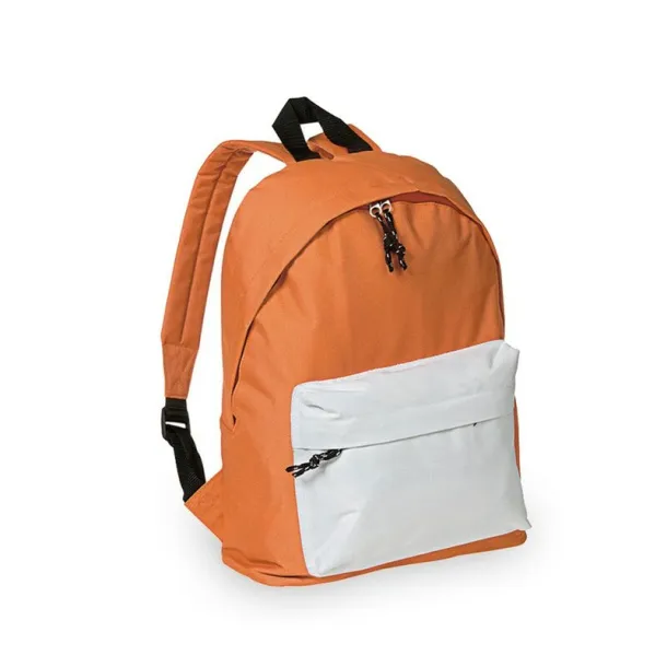  Backpack white orange