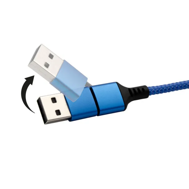 Khyree Charging and synchronization cable navy blue