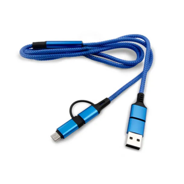 Khyree Charging and synchronization cable navy blue