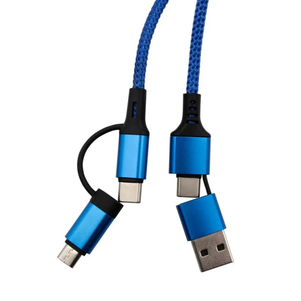 Khyree Charging and synchronization cable navy blue