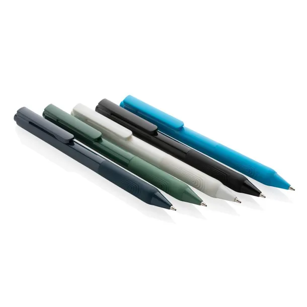  X9 solid pen with silicon grip - XD Collection Black 