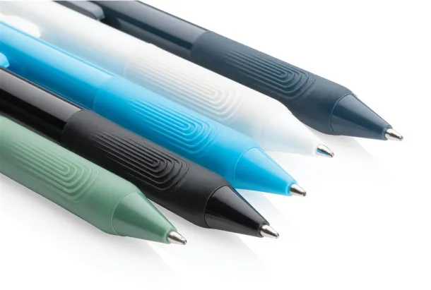  X9 solid pen with silicon grip - XD Collection Black 