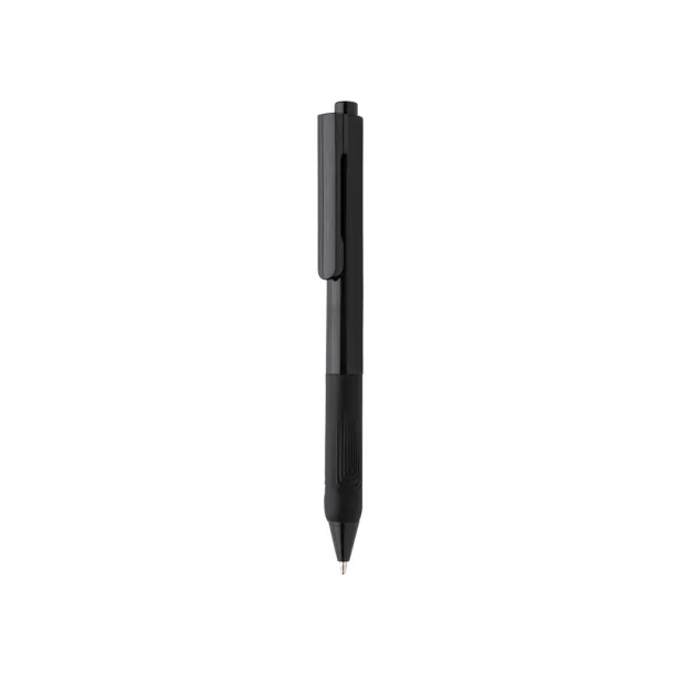  X9 solid pen with silicon grip - XD Collection Black 