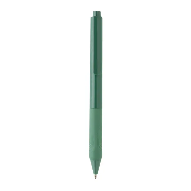  X9 solid pen with silicon grip - XD Collection Green 