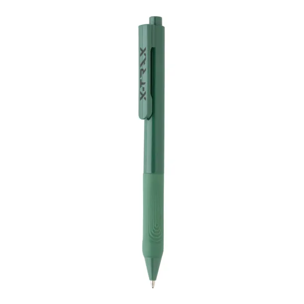  X9 solid pen with silicon grip - XD Collection Green 