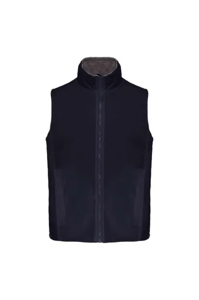 RECORD FLEECE LINED BODYWARMER - Kariban Navy Grey