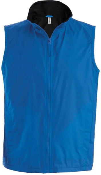 RECORD FLEECE LINED BODYWARMER - Kariban Royal blue Black