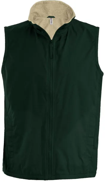 RECORD FLEECE LINED BODYWARMER - Kariban Šumski zelena Beige