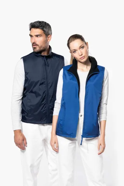 RECORD FLEECE LINED BODYWARMER - Kariban Light Royal Blue Black