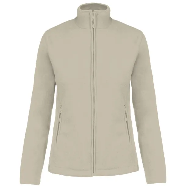 MAUREEN LADIES' FULL ZIP MICROFLEECE JACKET - Kariban Beige