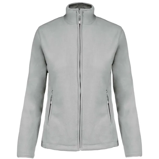 MAUREEN LADIES' FULL ZIP MICROFLEECE JACKET - Kariban Light Steel