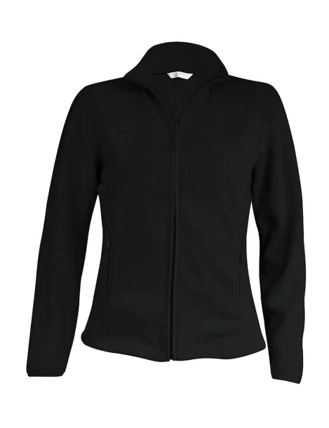 MAUREEN LADIES' FULL ZIP MICROFLEECE JACKET - Kariban Black