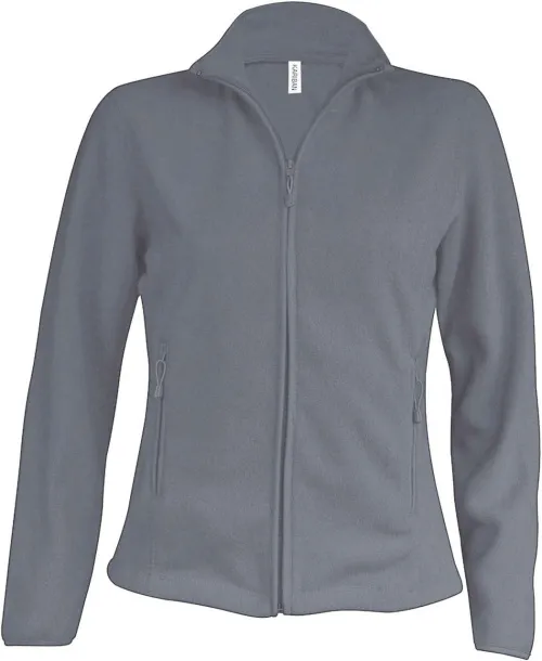 MAUREEN LADIES' FULL ZIP MICROFLEECE JACKET - Kariban Convoy Grey