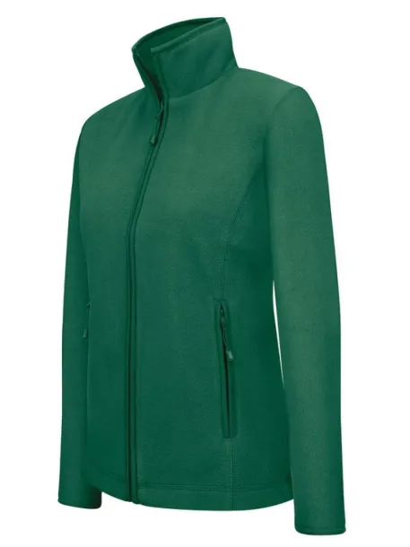 MAUREEN LADIES' FULL ZIP MICROFLEECE JACKET - Kariban Šumski zelena